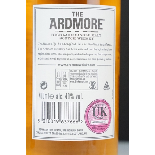 425 - Alcohol - two bottles of The Ardmore Highland Single Malt Scotch Whisky, each 700ml, boxed together ... 