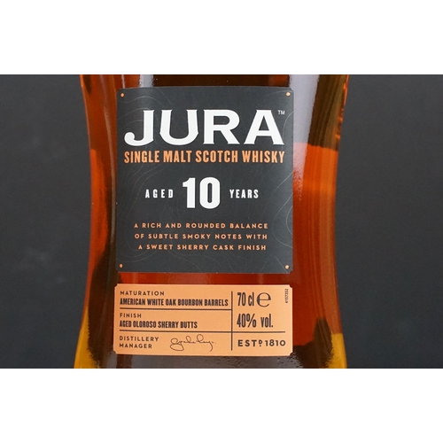 428 - Alcohol - Jura Single Malt Scotch Whisky, aged 10 years, 70cl, boxed, Jura Single Malt Scotch Whisky... 