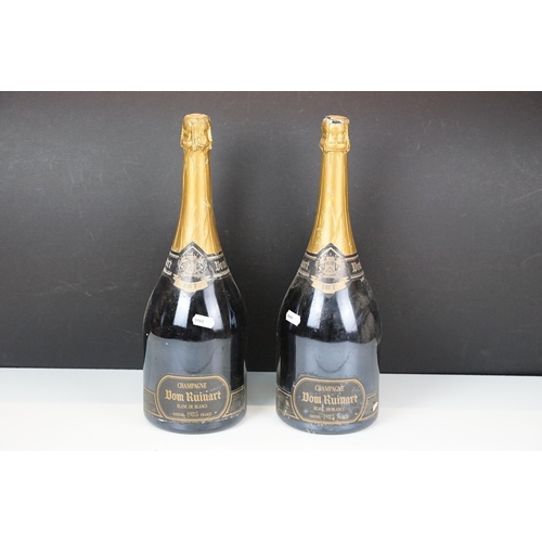 431 - Alcohol - two magnums of Dom Ruinart, Blanc de Blancs champagne, 1985, each 150cl (2)