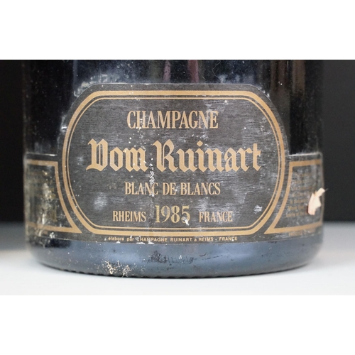 431 - Alcohol - two magnums of Dom Ruinart, Blanc de Blancs champagne, 1985, each 150cl (2)