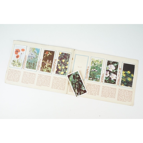 272 - A collection of cigarette and tea cards within albums and together with loose examples to include Br... 