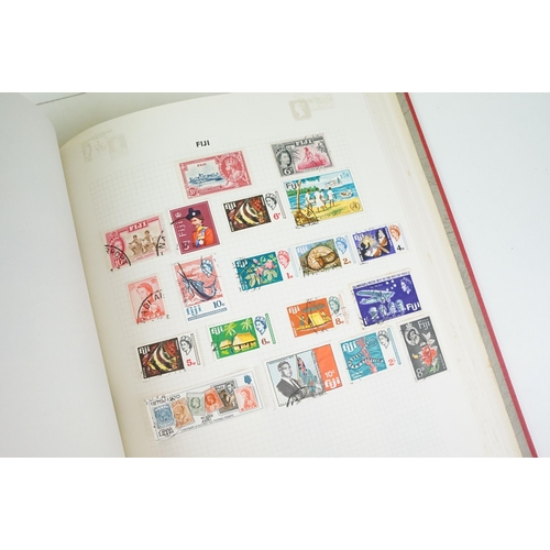 294 - A collection of mainly British stamps contained within an album to include a selection of Queen Vict... 