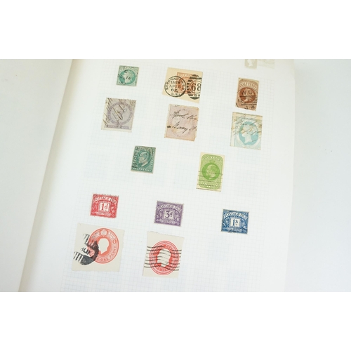 294 - A collection of mainly British stamps contained within an album to include a selection of Queen Vict... 