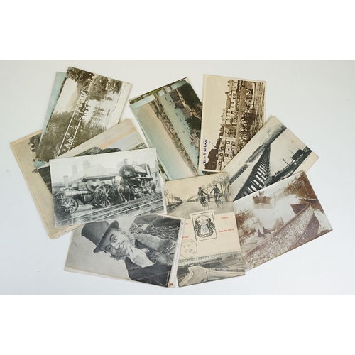 296 - Collection of over 100 postcards dating from 1904 onwards including Mabel Lucie Atwell, black & whit... 