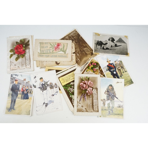 296 - Collection of over 100 postcards dating from 1904 onwards including Mabel Lucie Atwell, black & whit... 