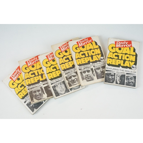 305 - Two Football sticker / stamp albums to include 1969-1970 and 1970-1971, both complete, together with... 