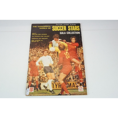 305 - Two Football sticker / stamp albums to include 1969-1970 and 1970-1971, both complete, together with... 