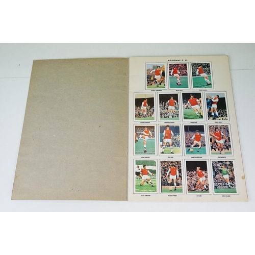 305 - Two Football sticker / stamp albums to include 1969-1970 and 1970-1971, both complete, together with... 