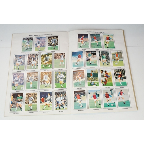 305 - Two Football sticker / stamp albums to include 1969-1970 and 1970-1971, both complete, together with... 