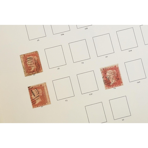 313A - A collection of British stamps contained within a Stanley Gibbons Windsor Album to include a good se... 