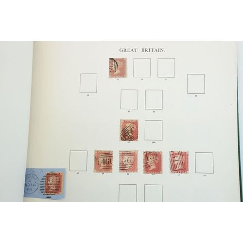 313A - A collection of British stamps contained within a Stanley Gibbons Windsor Album to include a good se... 