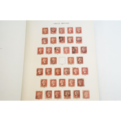 313A - A collection of British stamps contained within a Stanley Gibbons Windsor Album to include a good se... 