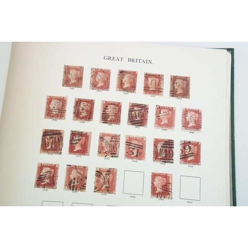 313A - A collection of British stamps contained within a Stanley Gibbons Windsor Album to include a good se... 