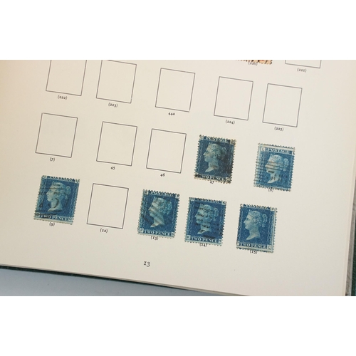 313A - A collection of British stamps contained within a Stanley Gibbons Windsor Album to include a good se... 