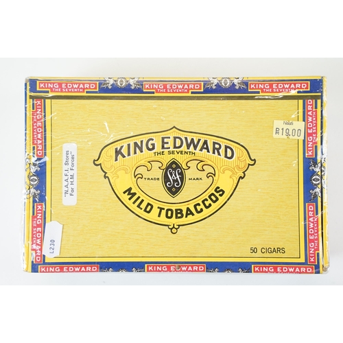 314 - A sealed box of King Edward Imperial cigars, box contained fifty cigars.