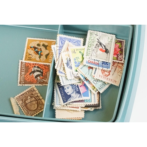 364 - A collection of British and World loose stamps to include mint and used examples.