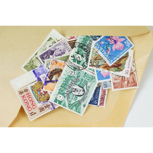 364 - A collection of British and World loose stamps to include mint and used examples.