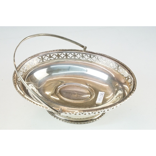 375 - Silver plate selection of five service dishes and trays to include Mappin Brothers examples