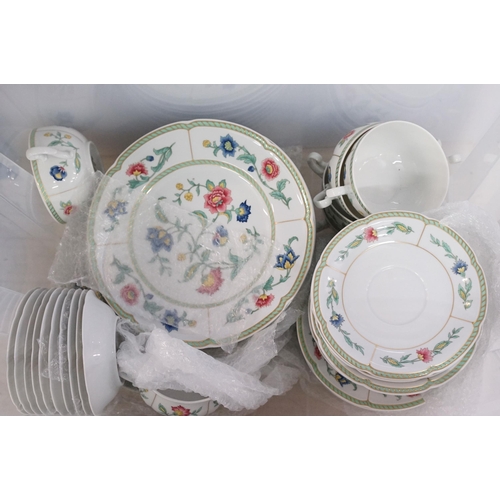 114 - Large collection of Villeroy and Boch 'Indian Summer' dinner service set to include two serving plat... 