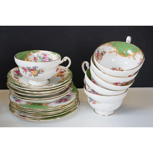 115 - Paragon tea set with six cups and saucers and six side plates together with a large collection of mi... 