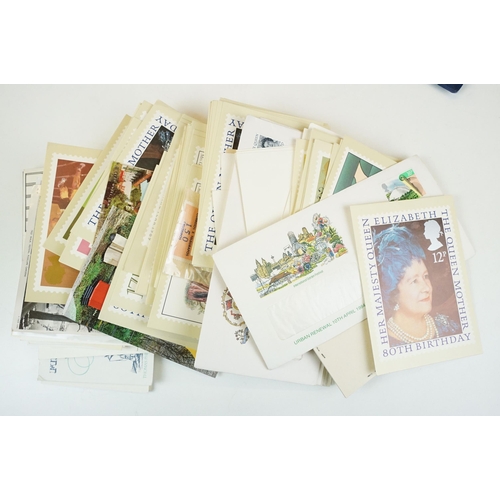 334 - A collection of mixed stamps to include mint Channel Islands, PDQ cards, presentation packs and firs... 