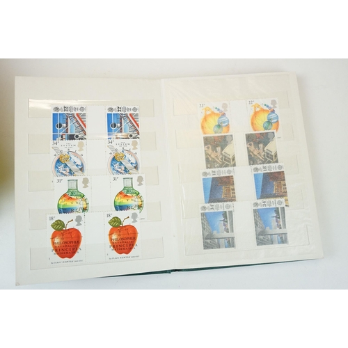 334 - A collection of mixed stamps to include mint Channel Islands, PDQ cards, presentation packs and firs... 