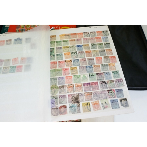 336 - Collection of stamps to include Victorian and Edwardian examples including penny red, penny black, p... 