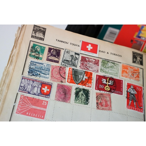 336 - Collection of stamps to include Victorian and Edwardian examples including penny red, penny black, p... 