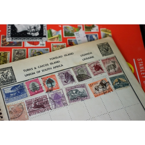 336 - Collection of stamps to include Victorian and Edwardian examples including penny red, penny black, p... 