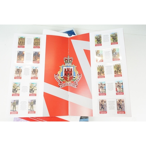 338 - A collection of Aviation related postage stamps to include mint examples and collectors packs togeth... 