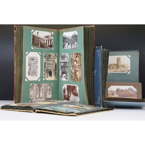 339 - A large collection of early to mid 20th century postcards to include topographical, transportation, ... 