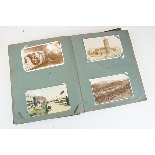 339 - A large collection of early to mid 20th century postcards to include topographical, transportation, ... 