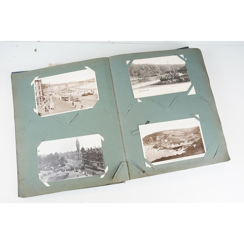 339 - A large collection of early to mid 20th century postcards to include topographical, transportation, ... 