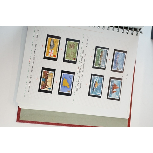 344 - A collection of Channel Island stamps to include mint examples, first day covers and presentation pa... 