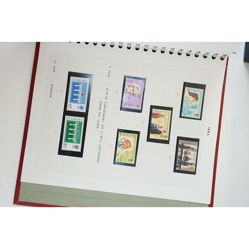 344 - A collection of Channel Island stamps to include mint examples, first day covers and presentation pa... 