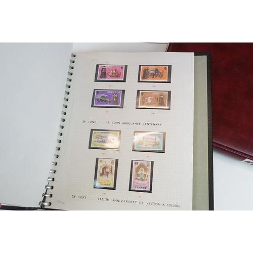 347 - A collection of Channel Island stamps to include mint examples, first day covers and presentation pa... 