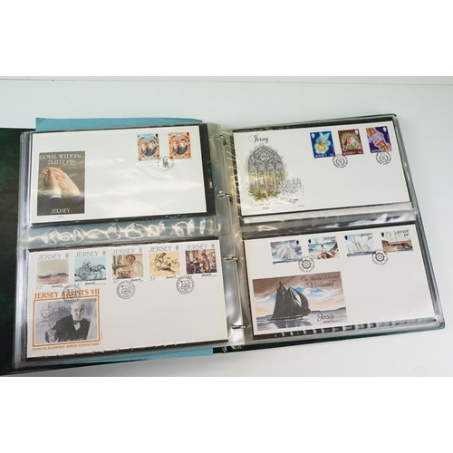 347 - A collection of Channel Island stamps to include mint examples, first day covers and presentation pa... 