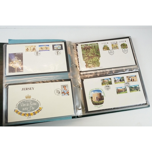 347 - A collection of Channel Island stamps to include mint examples, first day covers and presentation pa... 