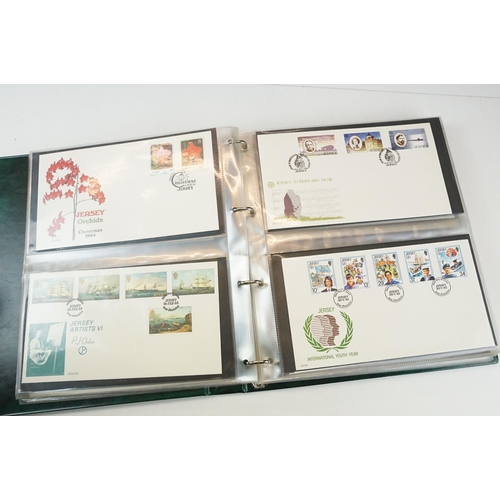 347 - A collection of Channel Island stamps to include mint examples, first day covers and presentation pa... 