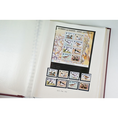 347 - A collection of Channel Island stamps to include mint examples, first day covers and presentation pa... 