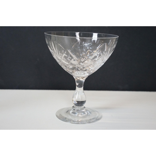 124 - Large selection of mixed glass and silver plate ware to include wine glasses, tumblers and liqueur g... 