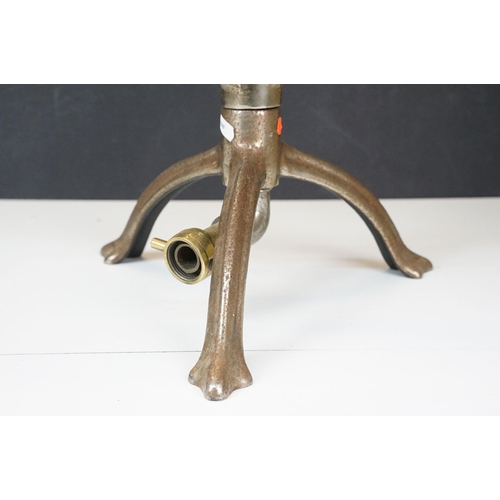 448 - Victorian cast iron pluviette lawn sprinkler, H 44cm