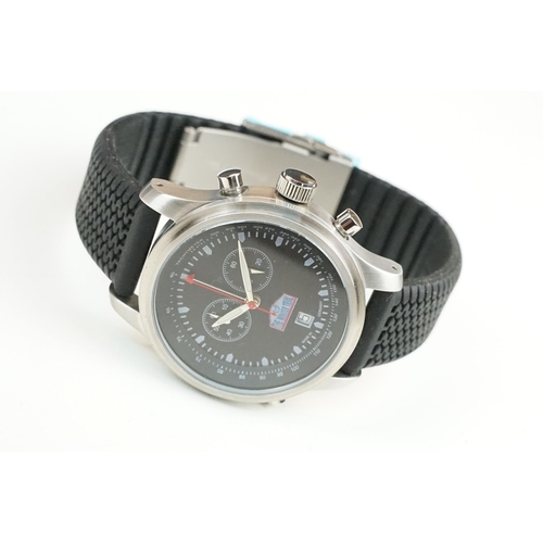 267 - Original January 2001, 'The Winter Trial' car no 87 wristwatch with stop watch chronograph buttons (... 