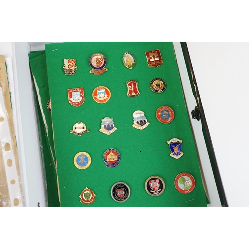 353 - A large and extensive collection of bowling badges from Wiltshire, Somerset, Bristol, Bath and surro... 