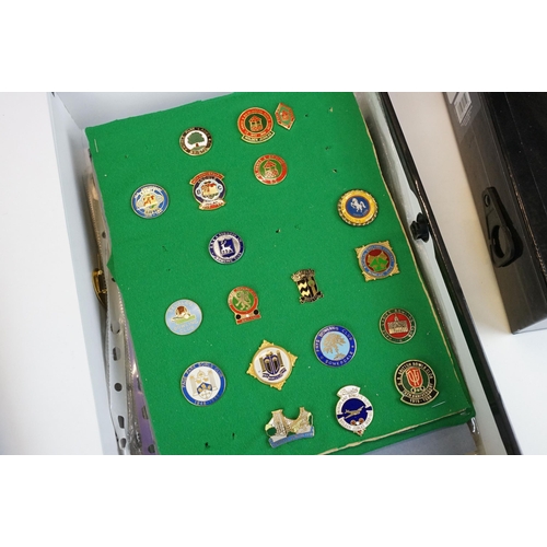 353 - A large and extensive collection of bowling badges from Wiltshire, Somerset, Bristol, Bath and surro... 