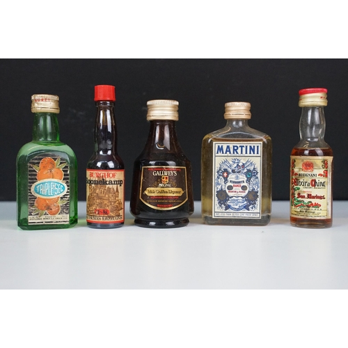 434 - Alcohol - collection of alcohol miniatures (1 box)