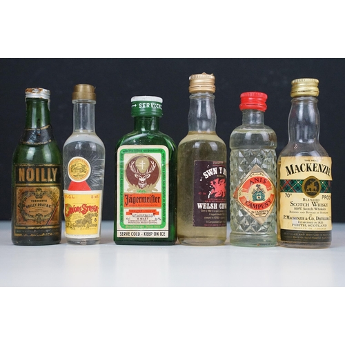 435 - Alcohol - Collection of alcohol miniatures and a Watney's Royal Celebration Ale, 1981 275ml (1 box)