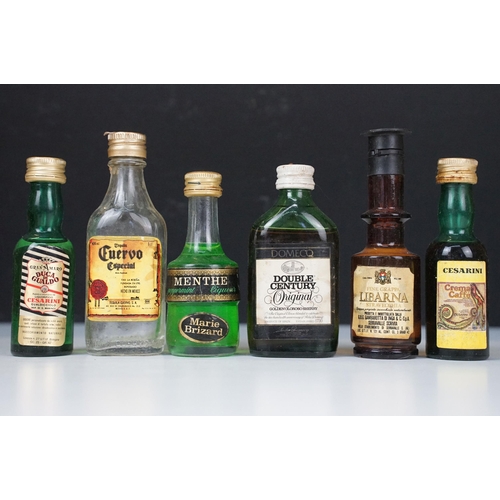 437 - Alcohol - Collection of alcohol miniatures (1 box)