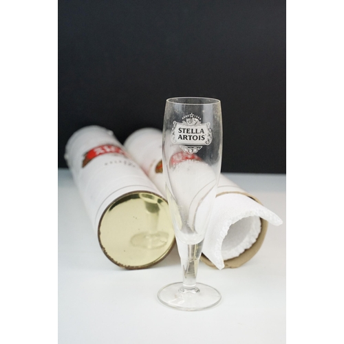 438 - Alcohol - Pair of Stella Artois 'The Celebration 1994' 75cl bottles and glasses, Whitbread boxed cel... 