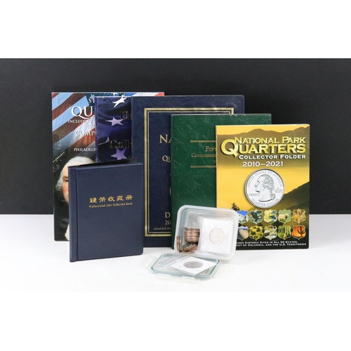 118 - A collection of United States of America coins sets to include State Series Quarters, Fifty State co... 